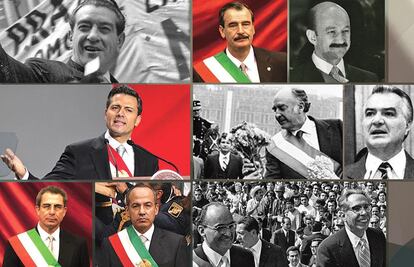 Los rostros de los presidentes: así llegaron, así se fueron