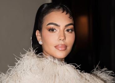 El total look de piel de Georgina Rodríguez en Paris Fashion Week