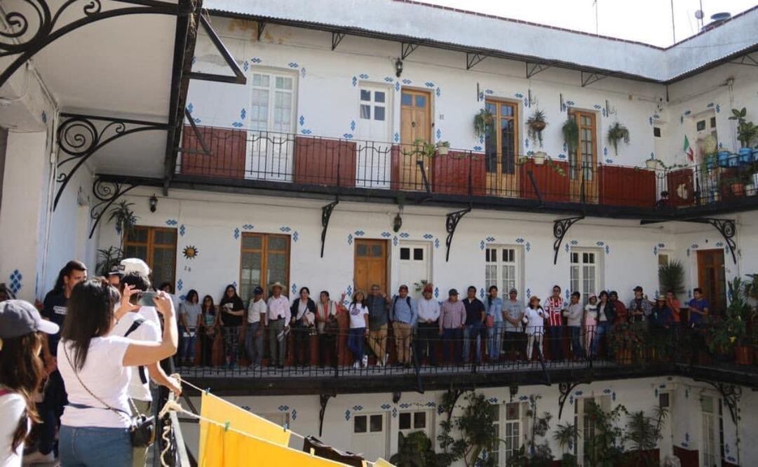 Casa de Noroña en el Centro de la CDMX. Foto: captura de pantalla