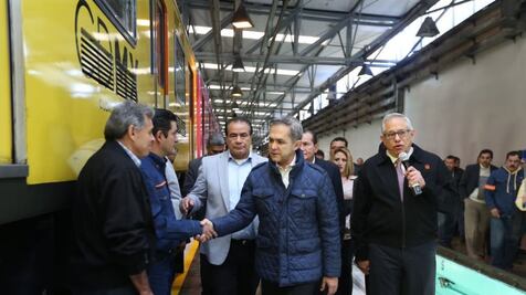 MAM pone en operación trenes del Metro rehabilitados