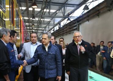 MAM pone en operación trenes del Metro rehabilitados