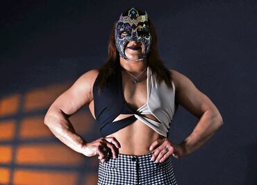 La gladiadora Olympia revela que el fisicoculturismo la ayudó a salir de la depresión; vivió momentos complicados