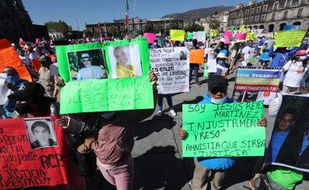 Exigen aprobar Ley de Amnistía para liberar a personas injustamente presas en Edomex