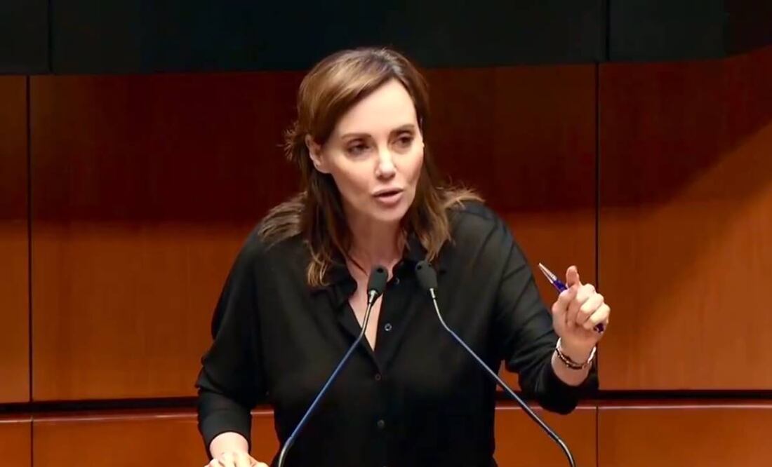 Lilly Téllez. Foto: captura de pantalla