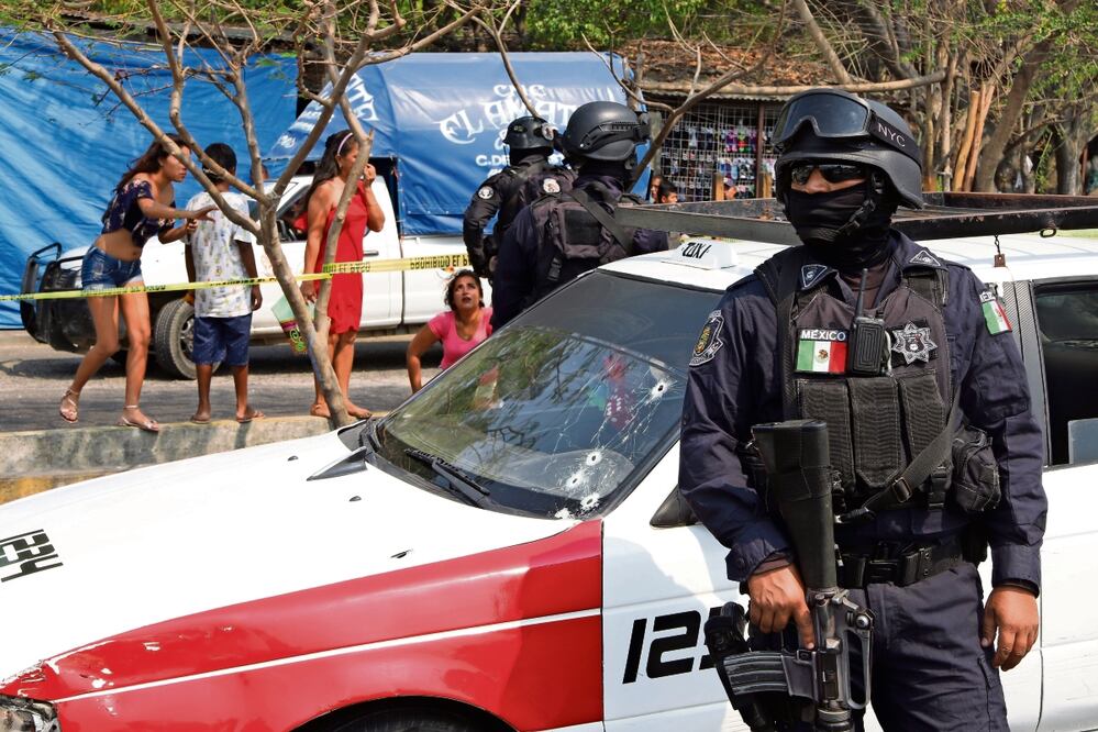 El estado mantiene una constante crisis de seguridad. Datos oficiales exponen que existe un déficit de 7 mil elementos municipales; 16 de 81 localidades no tienen agentes preventivos Foto: Archivo El Universal