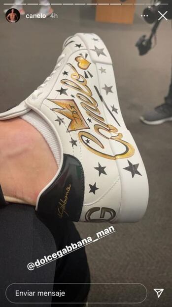 ¿Cuánto cuestan los tenis personalizados del 'Canelo' Álvarez?