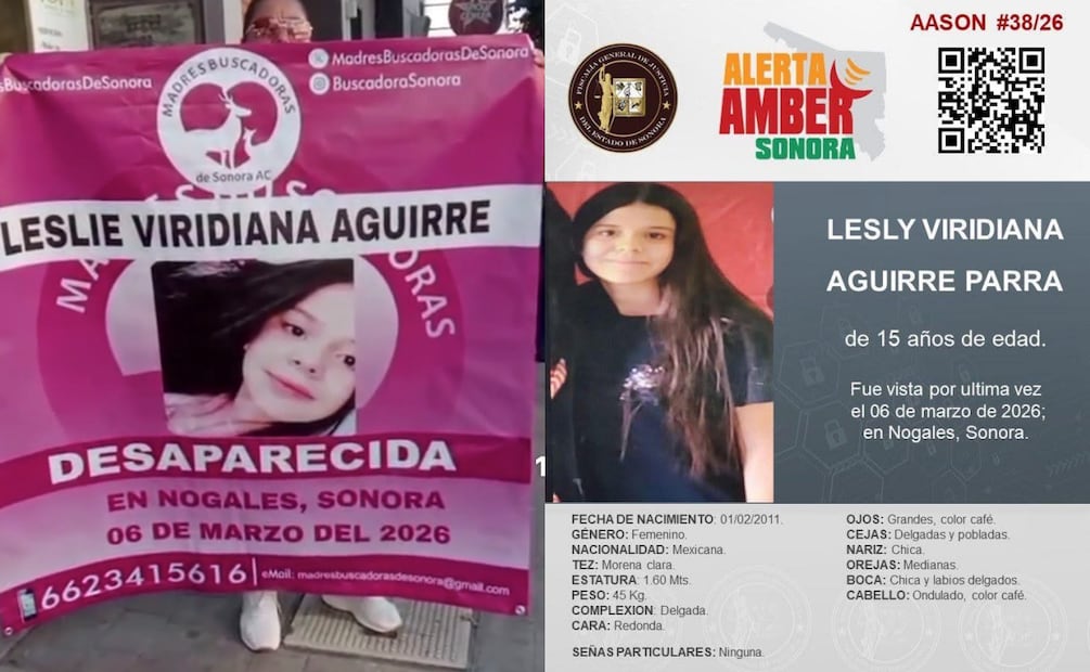 Buscadoras emiten ficha de búsqueda simbólica del alcalde de Nogales. Foto: Especial