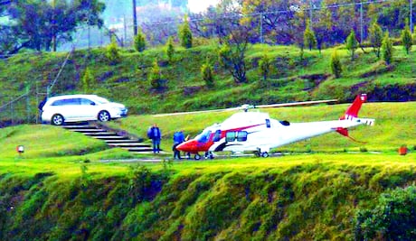 Traslado de Korenfeld en helicóptero tuvo descuento