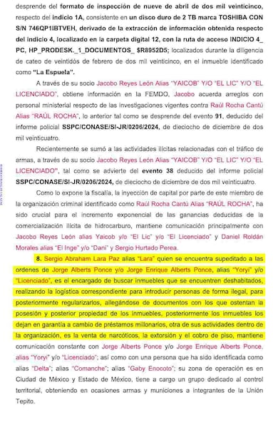 La causa penal da cuenta de conversaciones entre integrantes de la organización para concretar los despojos de inmuebles.