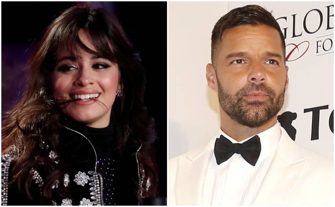 Camila Cabello y Ricky Martin. Foto: Archivo  