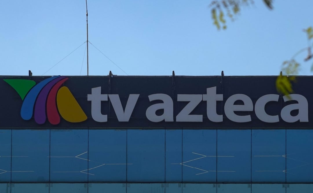 Aspectos de la fachada de TV Azteca ubicada al sur de la ciudad. Foto: Rogelio Morales/ Cuartoscuro