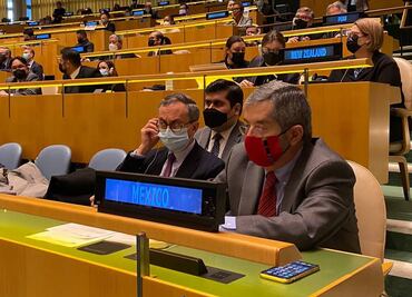 Misión de México en la ONU destaca "resolución histórica" ante guerra en Ucrania