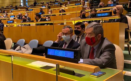 Misión de México en la ONU destaca "resolución histórica" ante guerra en Ucrania