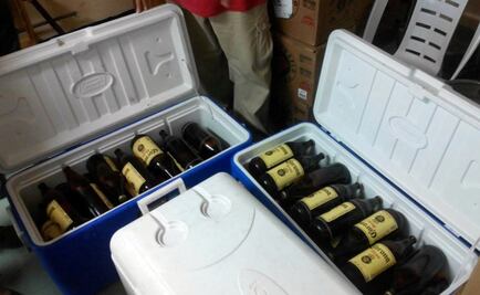 Retiran 18 cajas y un barril de cerveza en Iztapalapa