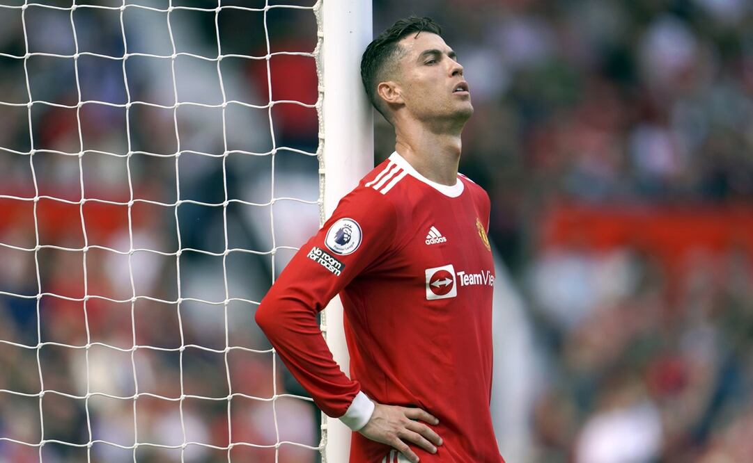 Cristiano Ronaldo en un partido con el Manchester United - FOTO: AP