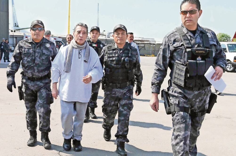 De acuerdo con su hijo, Mario Villanueva Madrid padece de la enfermedad pulmonar obstructiva crónica y sólo tiene la capacidad de 40% de respiración, por lo que necesita un tanque de oxígeno. (EFE)