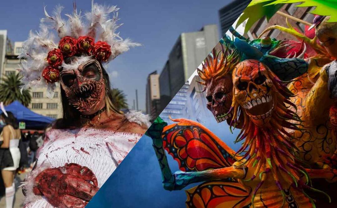 Marcha zombie y desfile de alebrijes monumentales en la CDMX / Foto: Especial