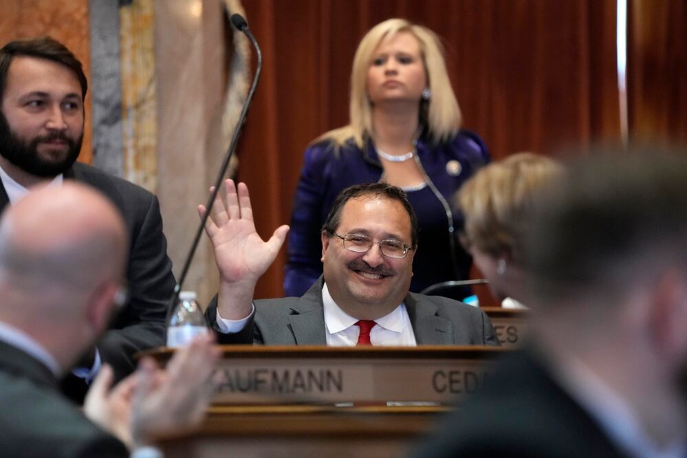Jeff Kaufmann, presidente de los conservadores en Iowa. Foto: AP