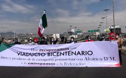El Viaducto Bicentenario es una concesión estatal, señala Aleatica