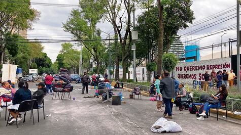 Mantendrán bloqueo hasta tener diálogo con Batres