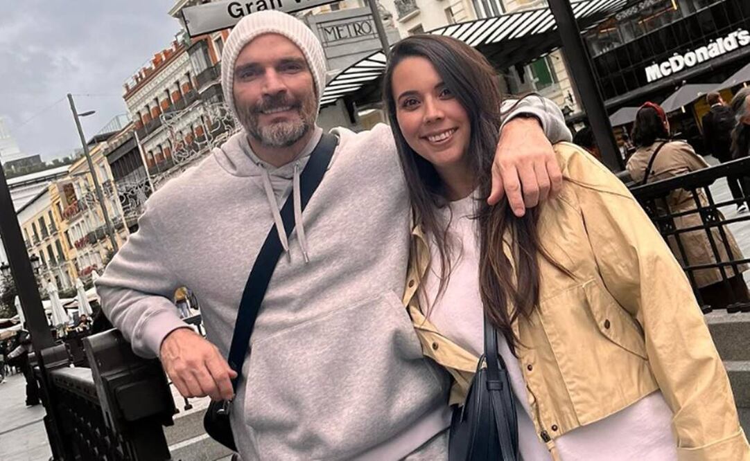 Julián Gil y su hija Nicolle, quien se convertirá en mamá próximamente.