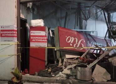 Colocan sellos de suspensión en rosticería de la Hipódromo Condesa tras explosión; detectan irregularidades