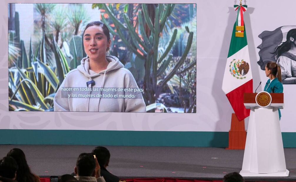 Conferencia mañanera de Claudia Sheinbaum del 18 de diciembre de 2024, desde Palacio Nacional. Foto: Axel Sánchez|EL UNIVERSAL