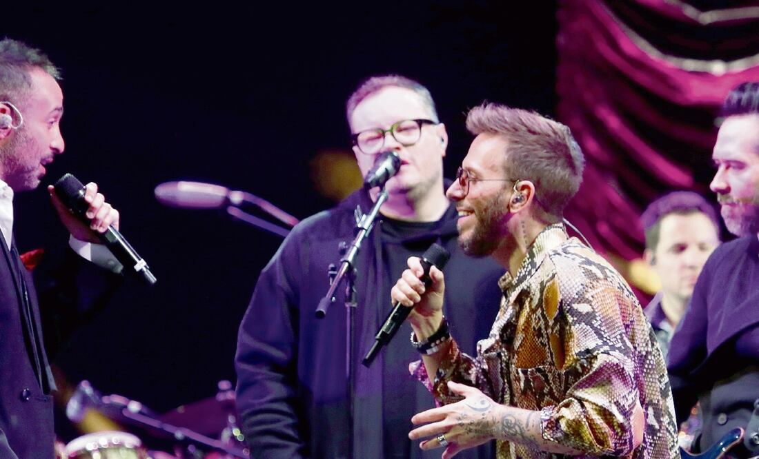 Antes del concierto, ambos duetos hicieron un soundcheck que se extendió hasta media hora. FOTO: ARIEL OJEDA/EL UNIVERSAL