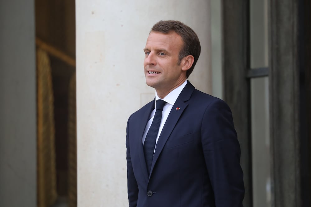El presidente francés, Emmanuel Macron (Foto: AFP)