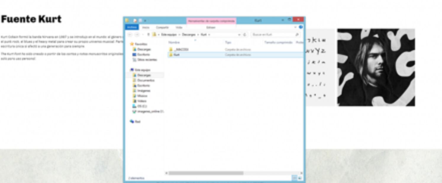 Descarga la tipografía de Bowie y escribe como rockstar