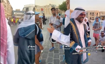 Aficionados mexicanos se visten de qataríes y trollean a argentinos y brasileños