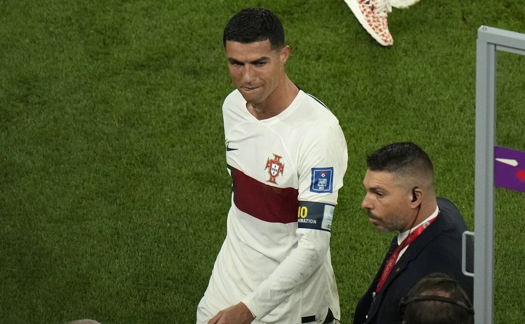Cristiano Ronaldo estuvo de nuevo en la banca / FOTO: AP