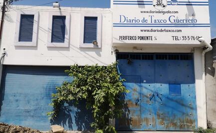 Atacan oficinas del periódico Diario de Iguala