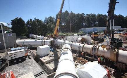 La “K invertida”, pieza clave en trabajos del Cutzamala, abandonada tras falla de conexión