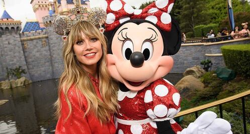 Las orejas de Minnie Mouse diseñadas por Heidi Klum generan polémica