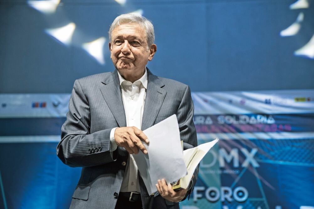 El presidente nacional de Morena, Andrés Manuel López Obrador (FOTO: ARCHIVO EL UNIVERSAL)