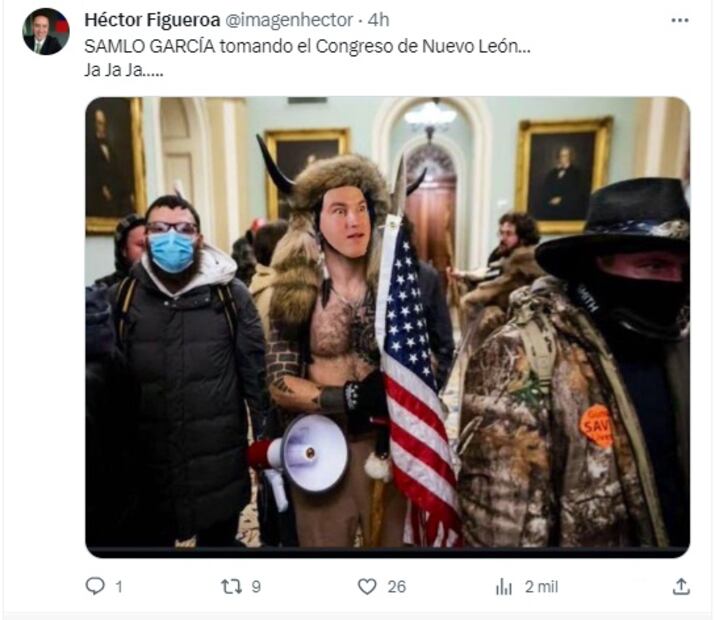 Memes sobre "SAMLO". / Foto: "X"