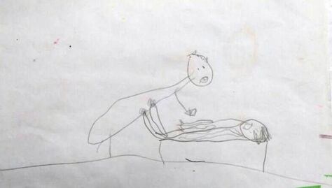 Con dibujo, niña reveló que pastor la violaba