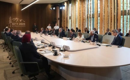 Sheinbaum lleva tema migrante al G7; "no merecen discriminación, sino respeto y reconocimiento"