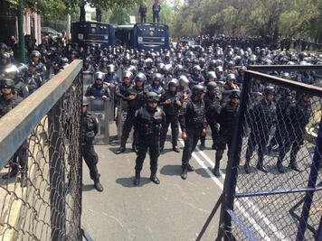 Abren circulación en Reforma a la altura de La Diana