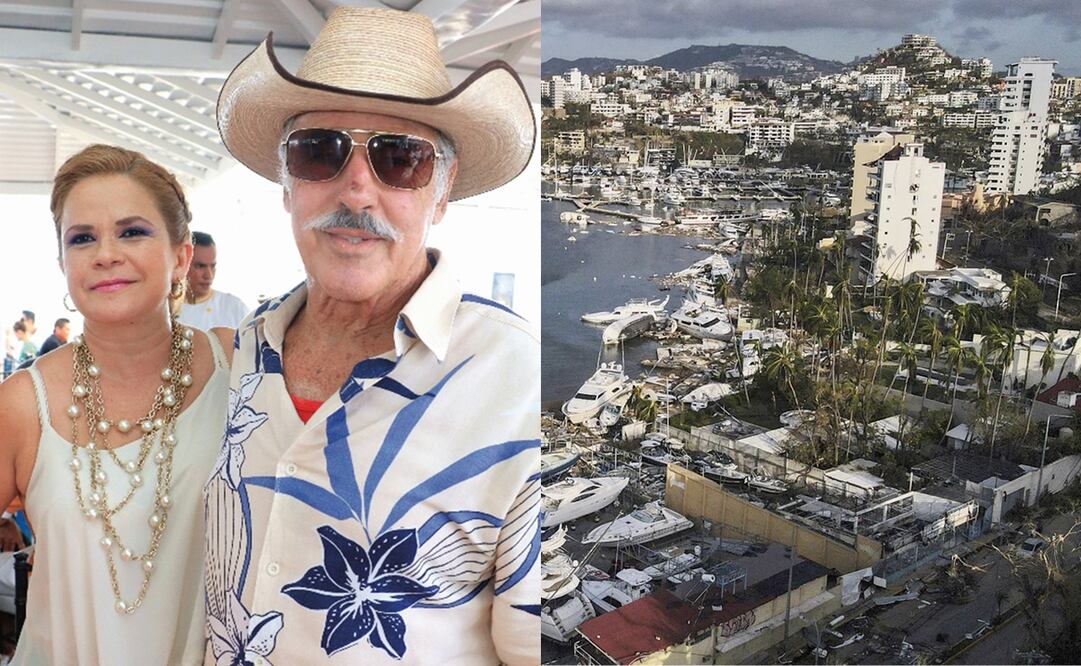 Margarita Portillo fue una de las guerrerenses que atravesó los efectos del huracán Otis.
Fotos: EL UNIVERSAL, archivo y AFP / Félix Márquez