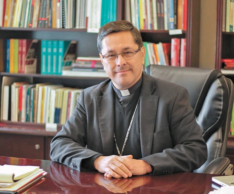Alfonso Miranda Guardiola, secretario general de la Conferencia del Episcopado Mexicano. Foto/ESPECIAL
