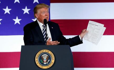 En Día del Trabajo, Trump critica a líder sindical más importante de EU