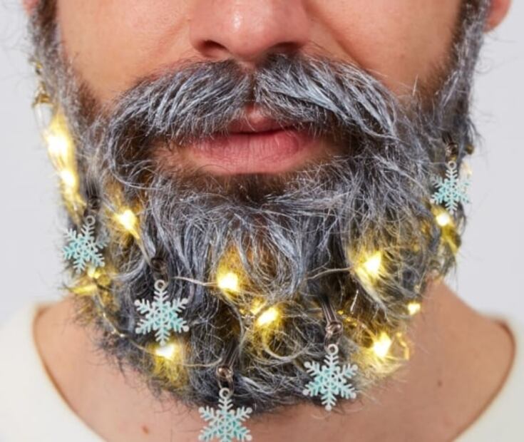 Luces para barba, la nueva tendencia para caballeros