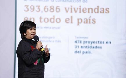 Sedatu presenta avances de Vivienda para el Bienestar; alcanzan 393 mil viviendas en 2025