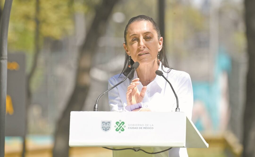 Claudia Sheinbaum Pardo dijo que, como Gobierno, le corresponde garantizar que el 6 de junio se lleve a cabo una elección limpia. Foto: Hugo García. EL UNIVERSAL