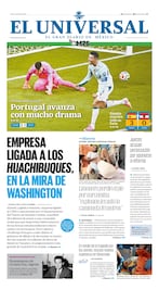 Portada impresa del 3 de julio de 2026