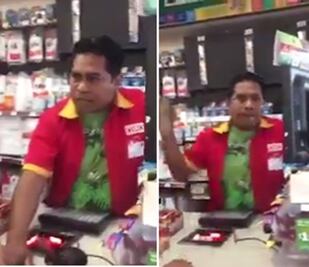 Empleado de Oxxo lanza café a cliente; ya lo investigan