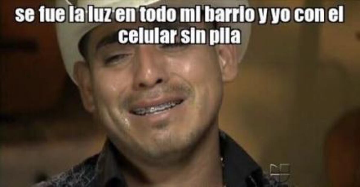 Apagón en el norte del país desata memes en redes sociales