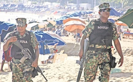 Más de 200 elementos de la Marina para seguridad en Acapulco